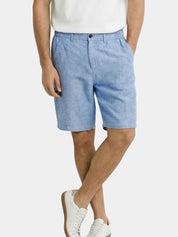 Bleu Horizon Linen Shorts - North & Row