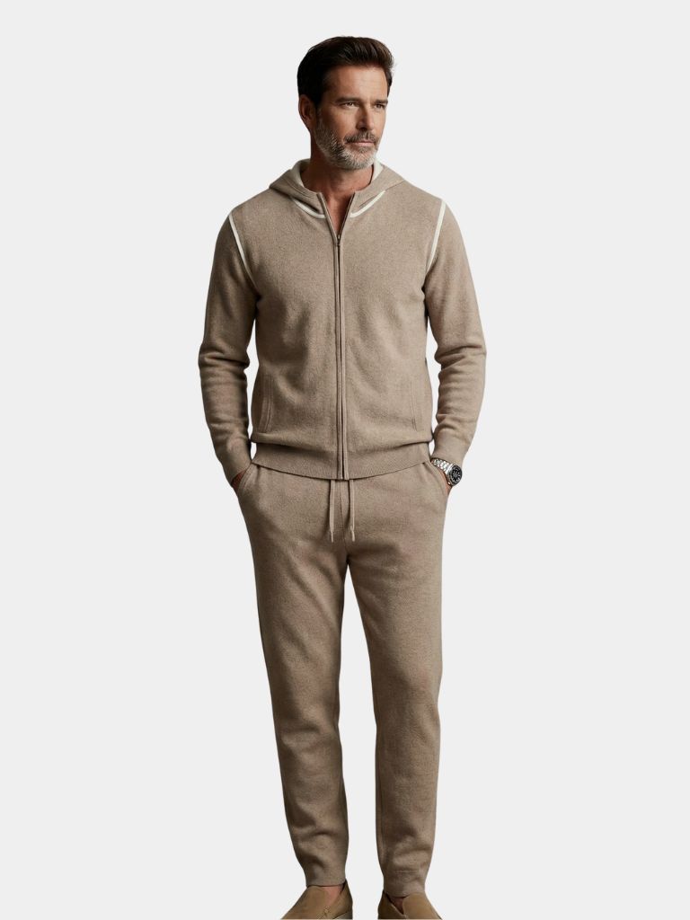 Belvoir Taupe Cashmere Set – North & Row