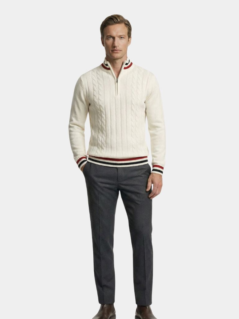 Essential Half Zip Turtleneck Sweater - North & Row