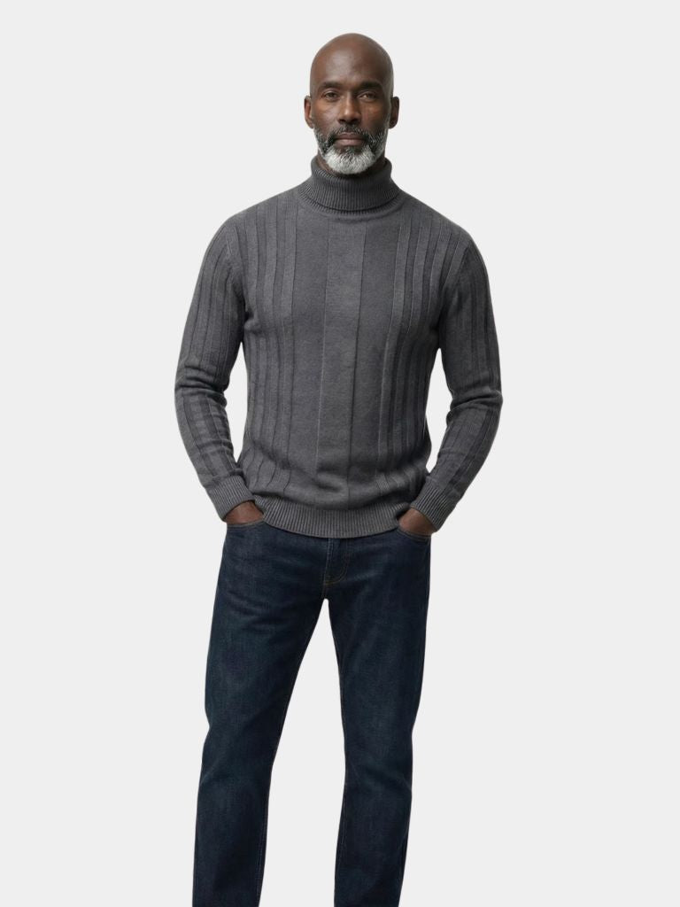 Turtleneck Knitwear Pullover Sweater - North & Row