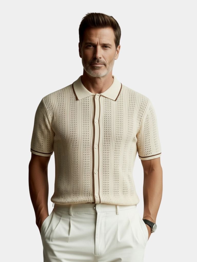 Siena Vintage Polo – North & Row