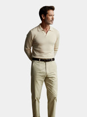 Essential V-Neck Polo Sweater - North & Row