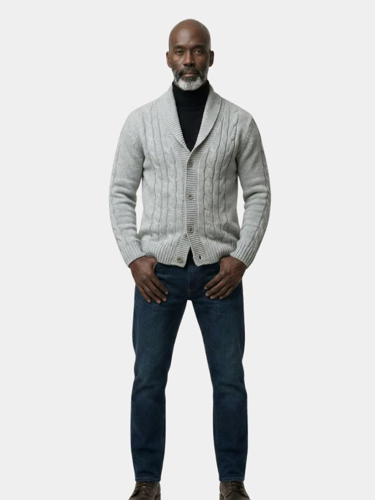 Men's Elegant Knit Cardigan - North & Row
