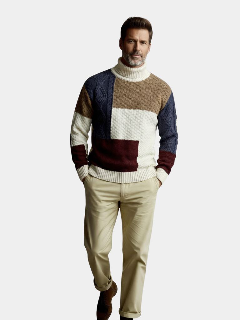 Mosaic Artisan Knit Sweater - North & Row
