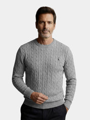 Cotton  Crew Neck Pullover Sweater - North & Row