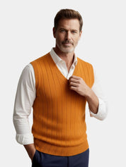 100% Merino Wool Pullover Sweater Vest - North & Row
