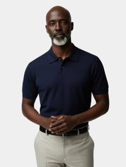 Navy Windsor Polo – North & Row