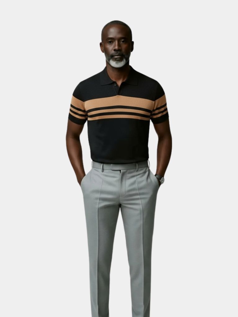 Caramel Lineage Polo – North & Row