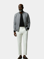 Textured Casual Bomber Jacket - North & Row