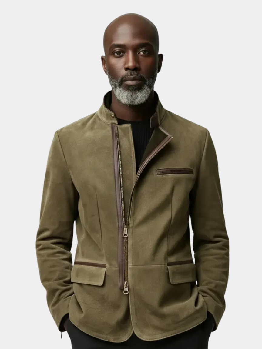 Bearstone Suede Field Jacket - North & Row