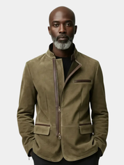 Bearstone Suede Field Jacket - North & Row