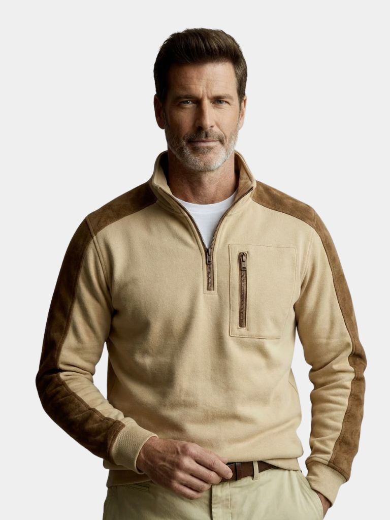 Urban Explorer High Collar Quarter Zip Pullover - North & Row