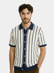 Atlantic Frame Knit Polo – North & Row