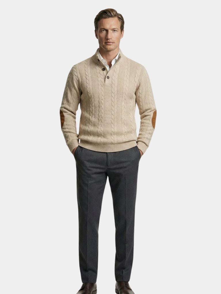 Timberline Long Collar Knit Sweater - North & Row