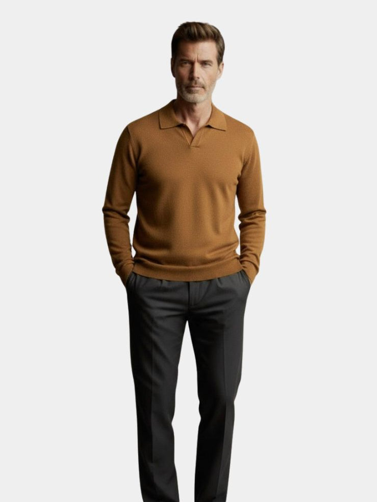 Royal Comfort Long Sleeve Polo - North & Row