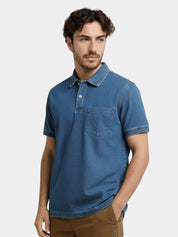 Bethlehem Blues Polo Shirt – North & Row