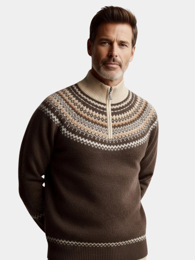 Valenbourg Nordic Knit Sweater - North & Row