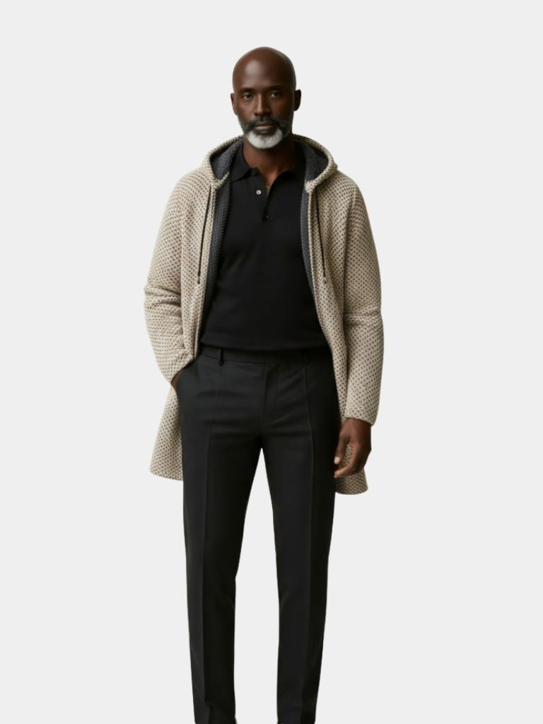 Lugano Knitted Hooded Winter Coat - North & Row