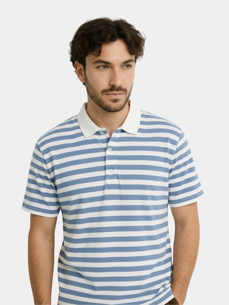 Azure Nautique Polo – North & Row