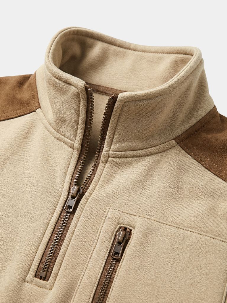 Urban Explorer High Collar Quarter Zip Pullover - North & Row