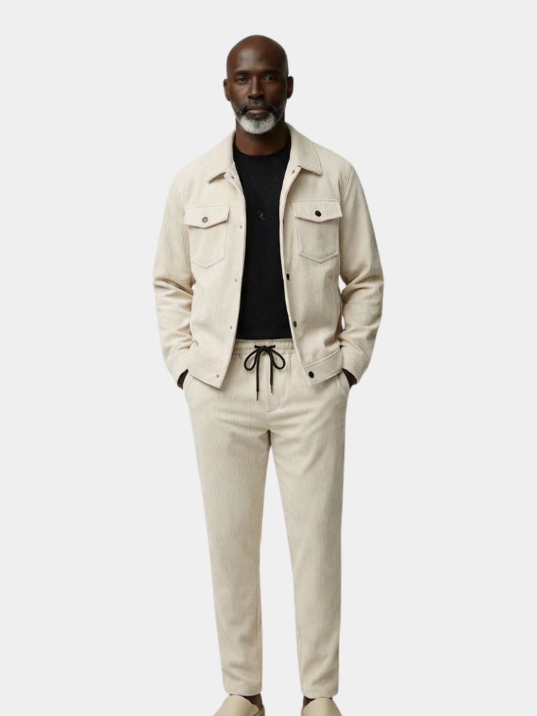 Ivory Corduroy Set - North & Row