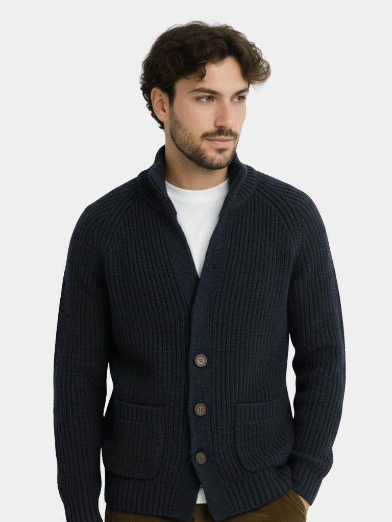 Classic Heritage Botton Knit Jacket - North & Row
