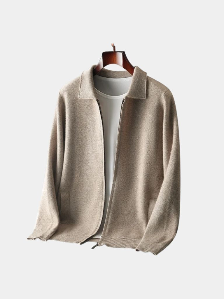 Cashmere Heritage Knit Jacket - North & Row