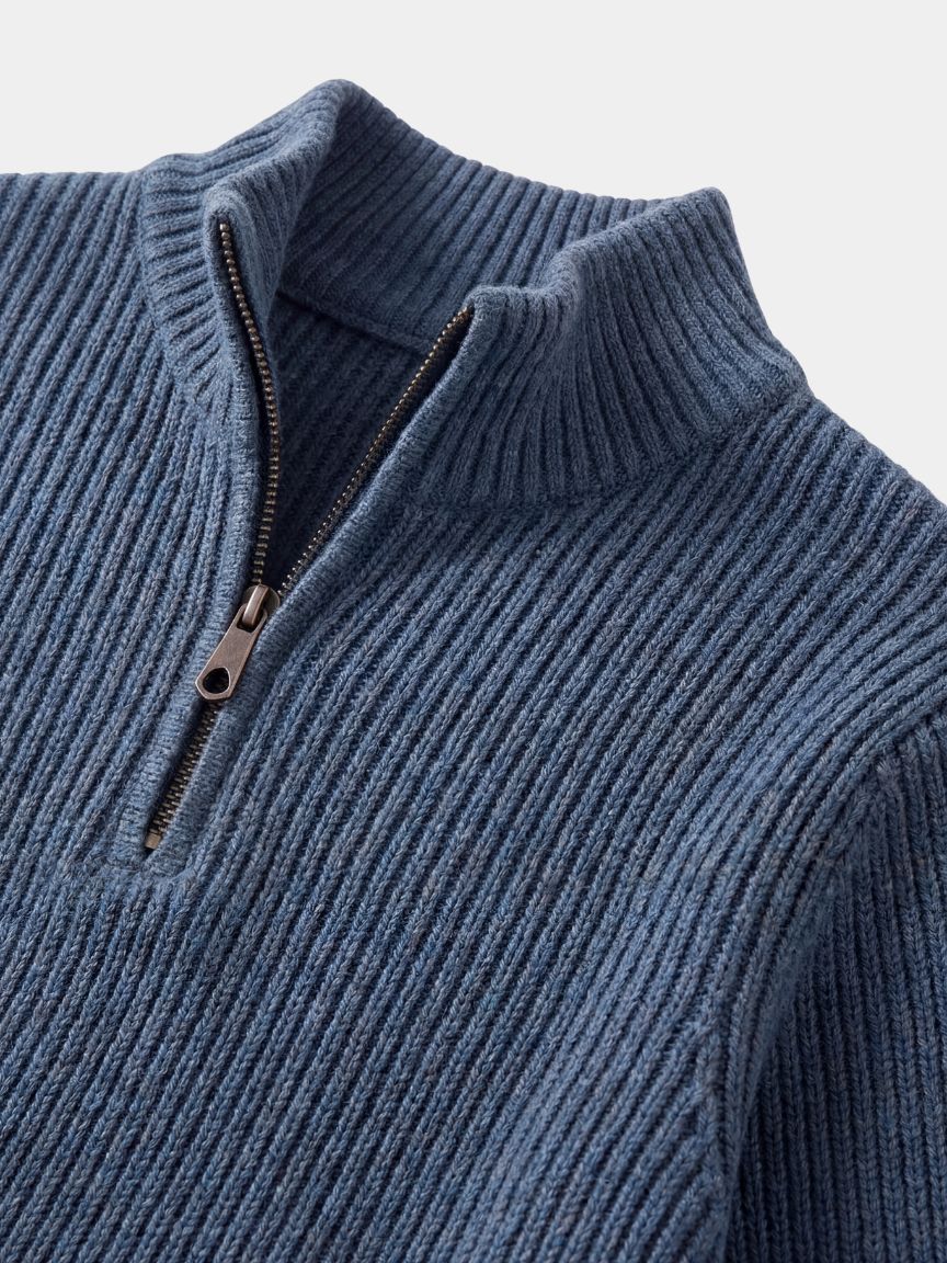 Classic Highland Quarter-Zip Sweater - North & Row