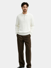 Alpine Riviera Knit Polo Pullover - North & Row
