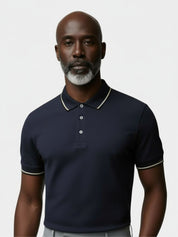 Midnight Trim Polo – North & Row