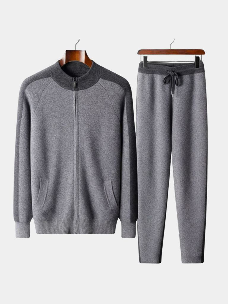 Navy Heritage Cashmere Set – North & Row