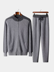 Navy Heritage Cashmere Set – North & Row