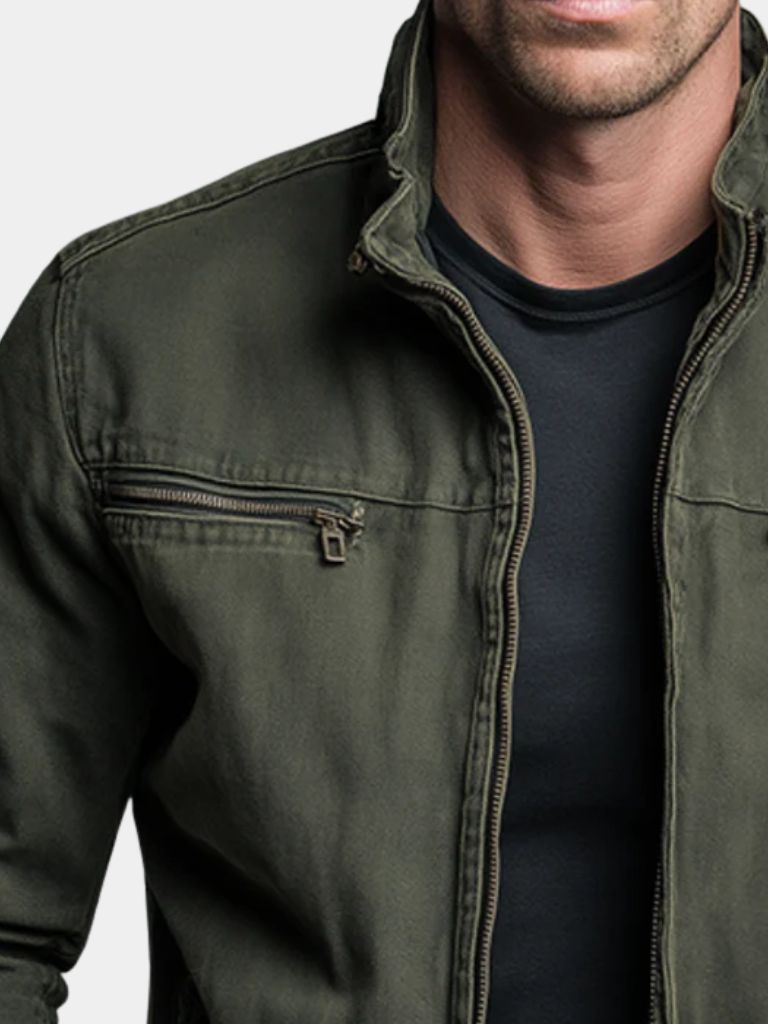 Valmont Vintage Olive Field Premium Jacket - North & Row