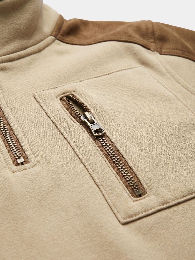 Urban Explorer High Collar Quarter Zip Pullover - North & Row