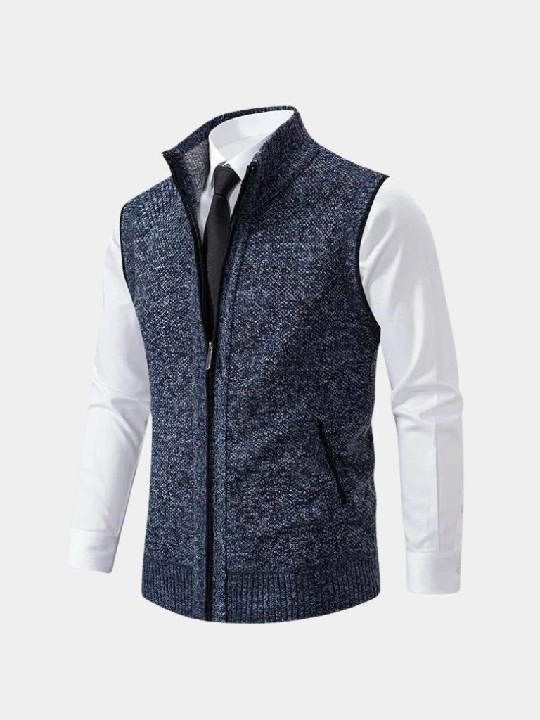 Elegant Full-Zip Sweater Vest - North & Row