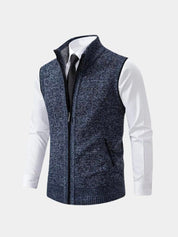 Elegant Full-Zip Sweater Vest - North & Row