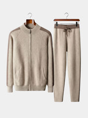 Navy Heritage Cashmere Set – North & Row