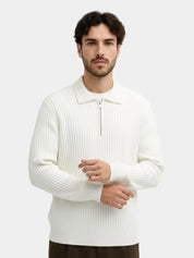 Alpine Riviera Knit Polo Pullover - North & Row