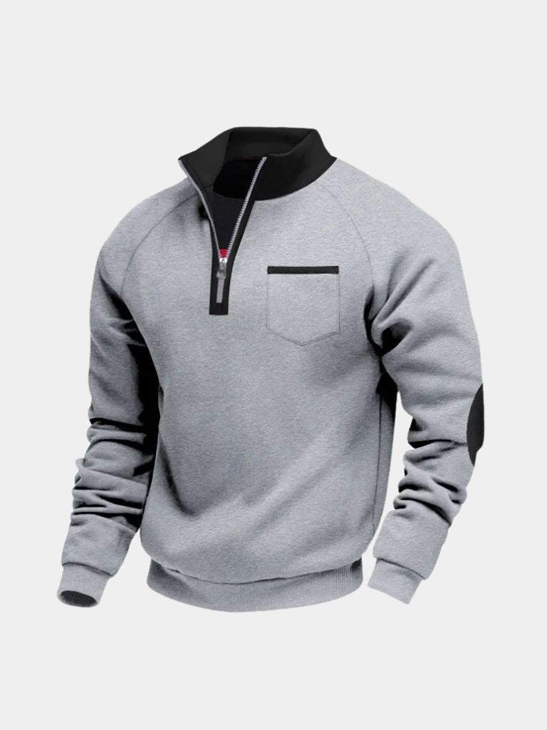 Classic Academy High Collar Pullover - North & Row