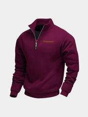 Slate Urban High Collar Pullover - North & Row