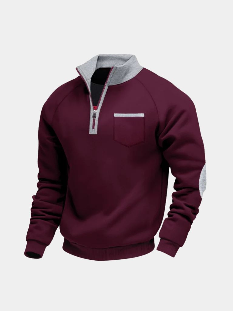 Classic Academy High Collar Pullover - North & Row