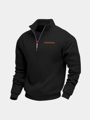 Slate Urban High Collar Pullover - North & Row