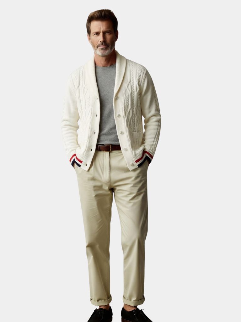 Academy Shawl-Neck Knit - North & Row