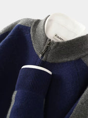 Navy Heritage Cashmere Set – North & Row