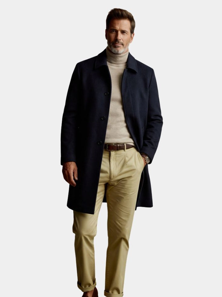 Monarch Wool Classic Coat - North & Row