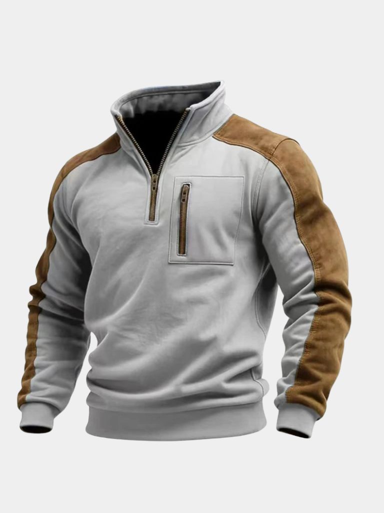 Urban Explorer High Collar Quarter Zip Pullover - North & Row