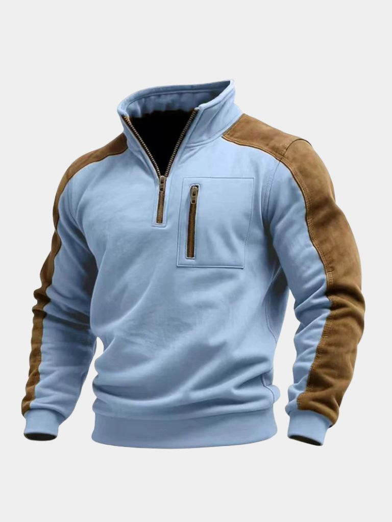 Urban Explorer High Collar Quarter Zip Pullover - North & Row