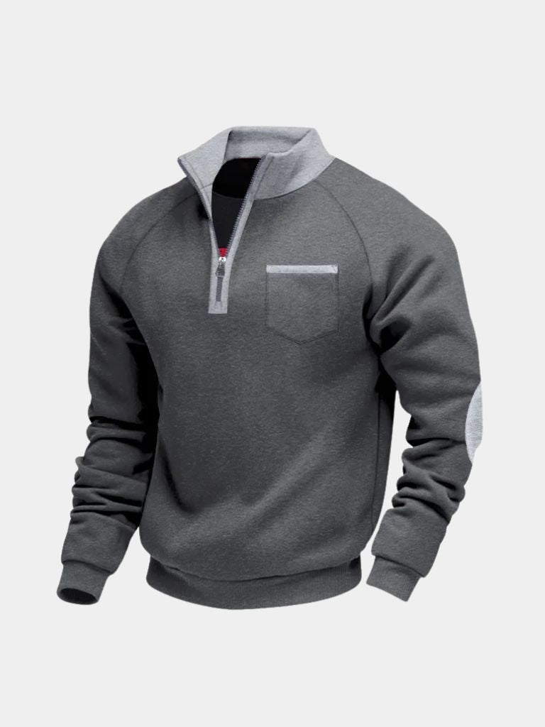 Classic Academy High Collar Pullover - North & Row