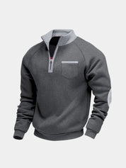 Classic Academy High Collar Pullover - North & Row
