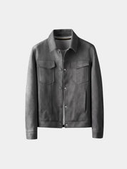 Laurent Leather Aviator Jacket - North & Row